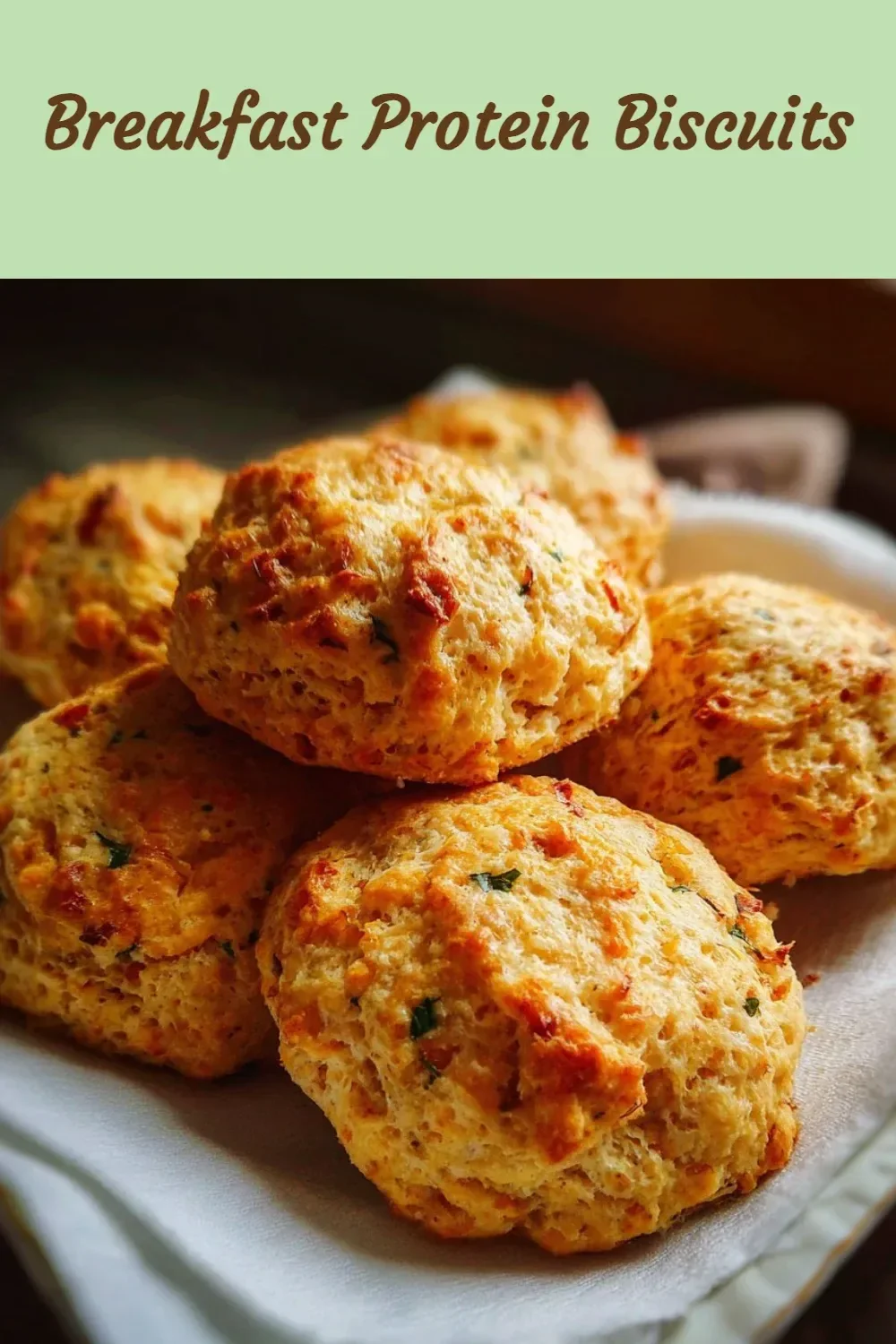 Breakfast Protein Biscuits