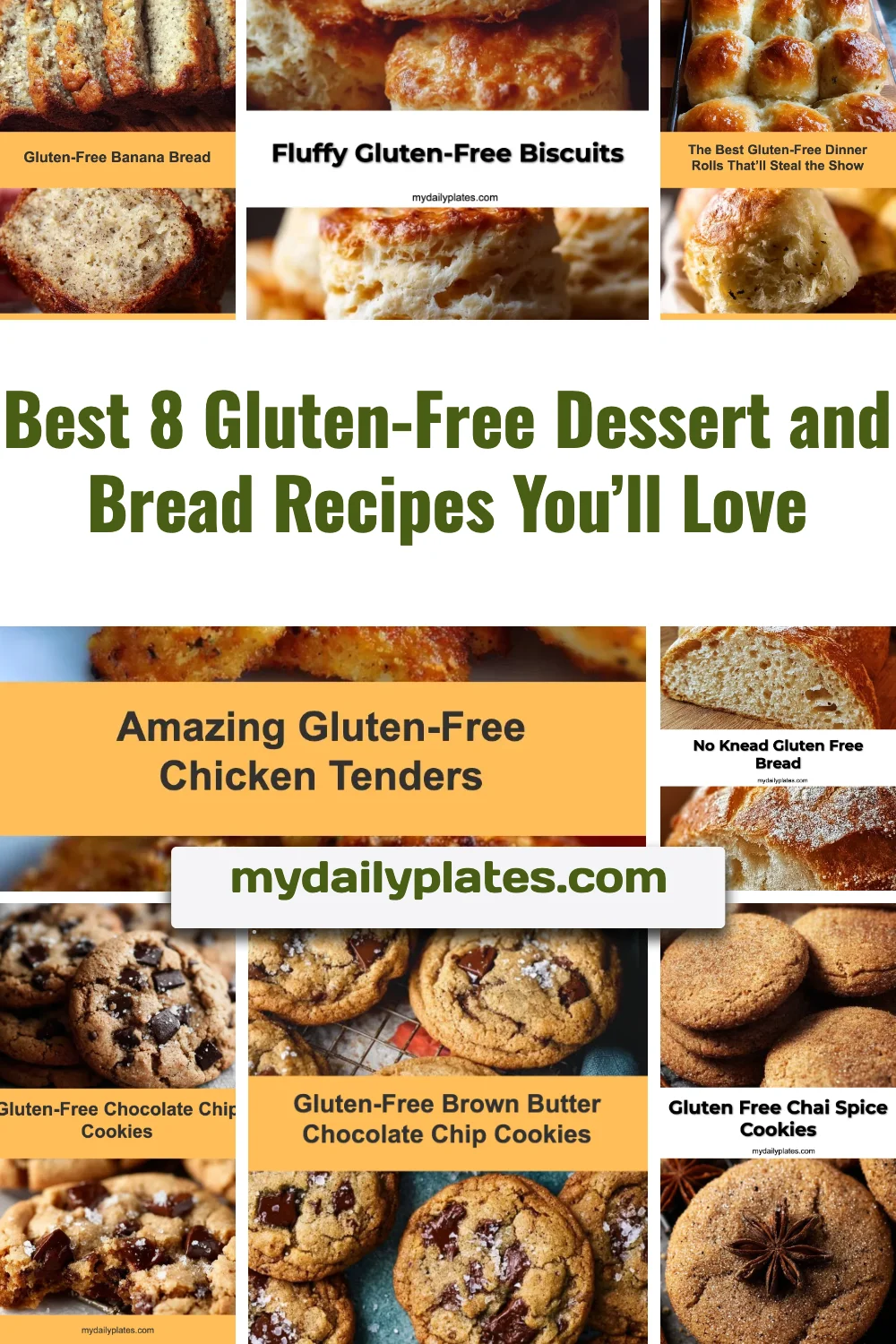 Delicious gluten-free dessert and bread recipes for everyone to enjoy