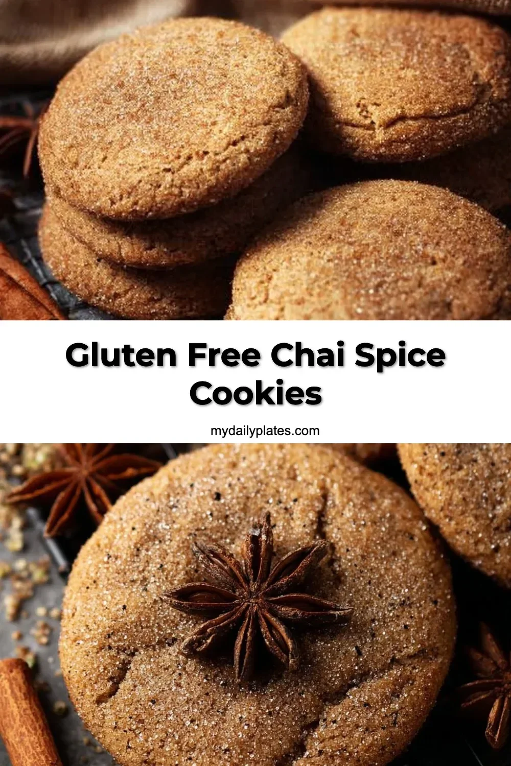 Gluten Free Chai Spice Cookies