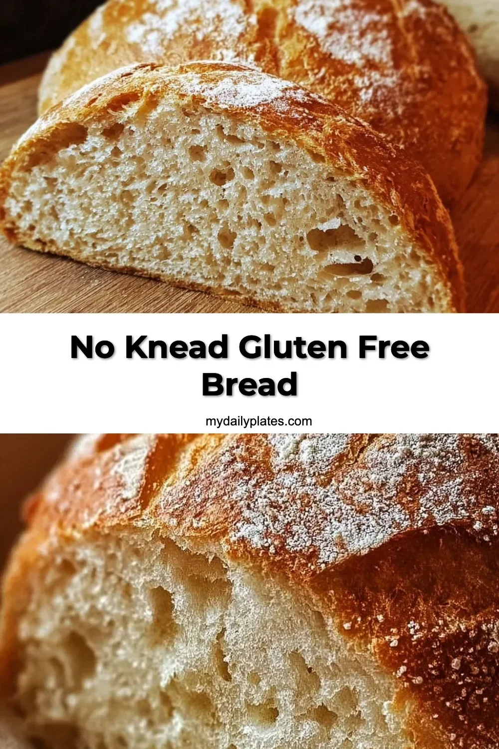 No Knead Gluten Free Bread