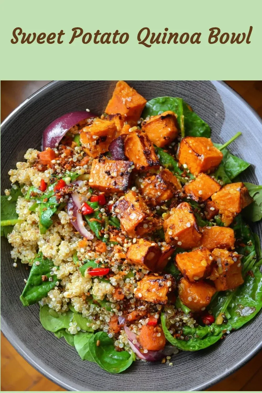 Sweet Potato Quinoa Bowl