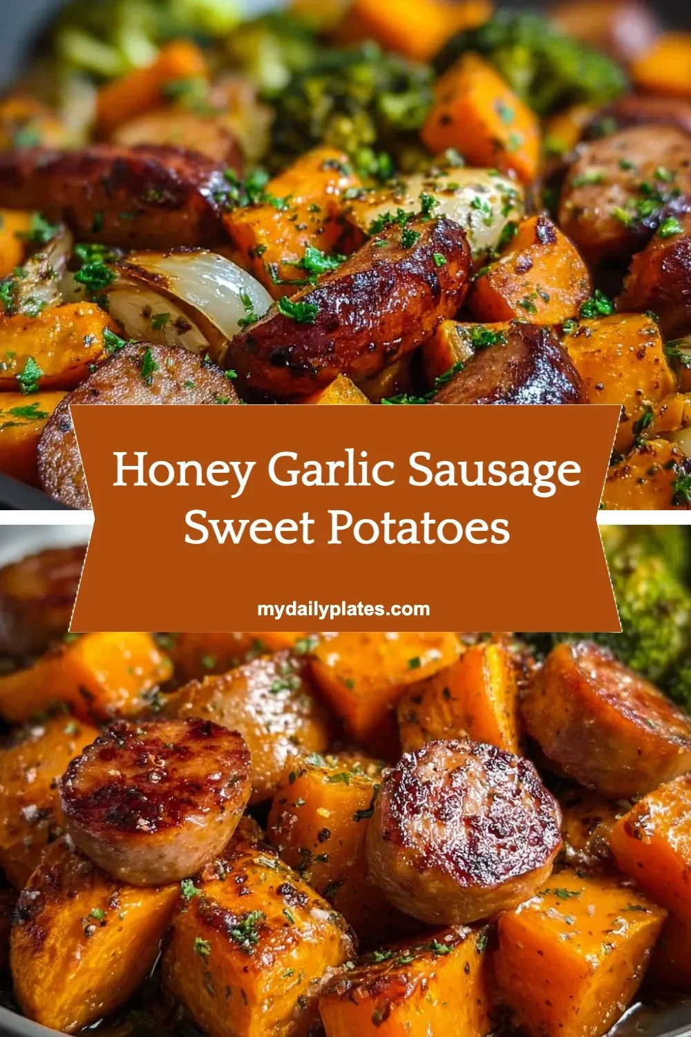 Honey Garlic Sausage Sweet Potatoes