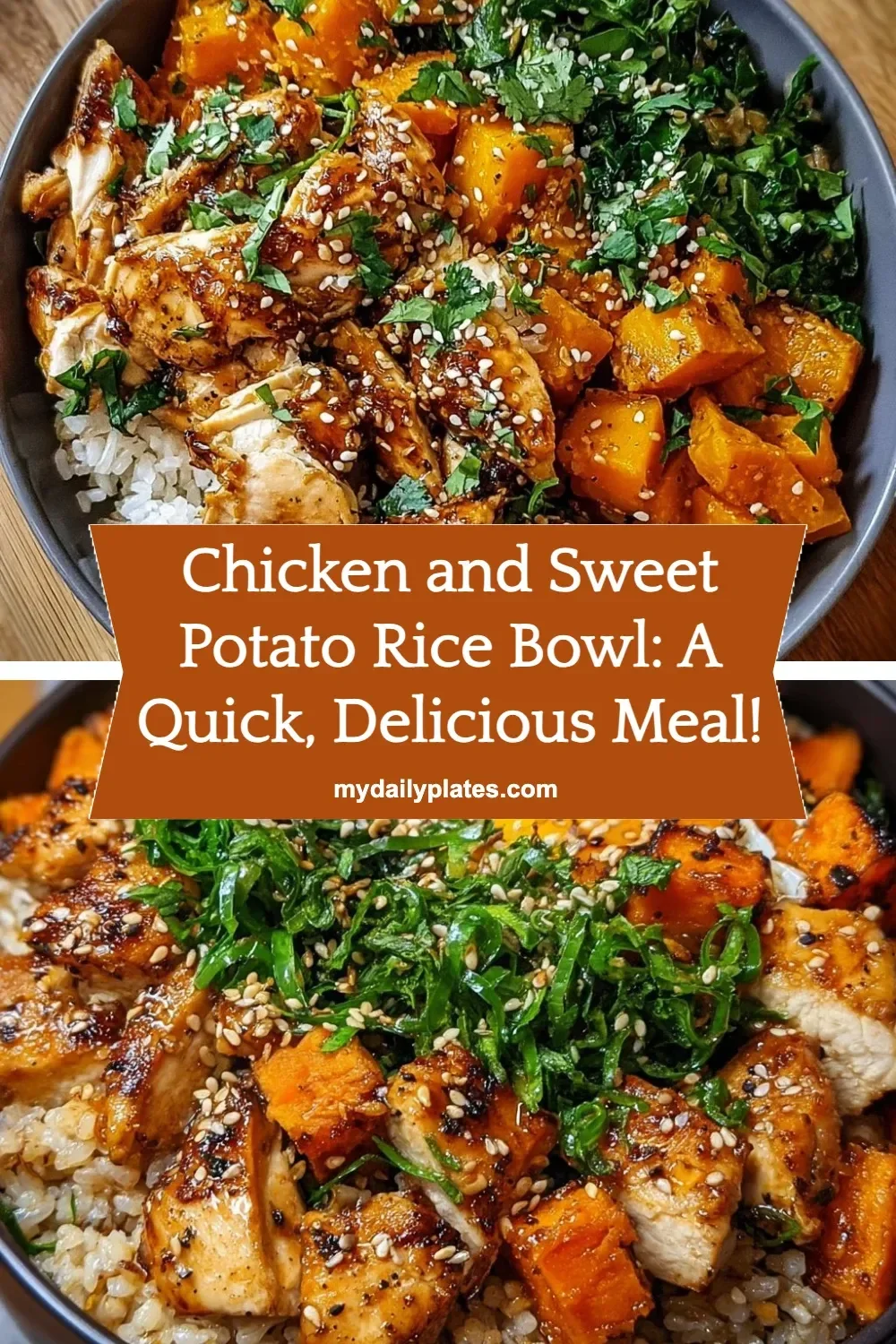 Chicken and Sweet Potato Rice Bowl: A Quick, Delicious Meal!