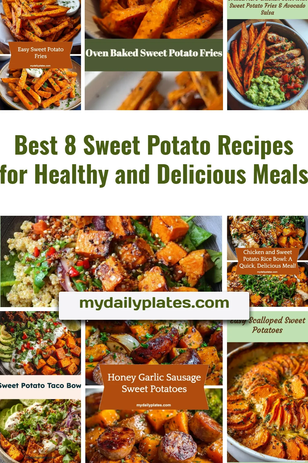 Eight delicious and healthy sweet potato recipes for every meal