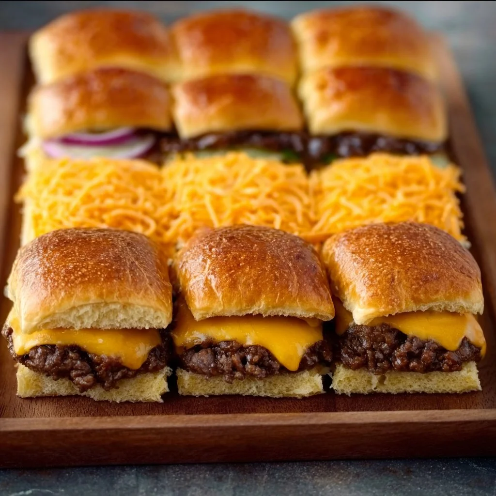 Cheeseburger Sliders 2 Cheeseburger Sliders