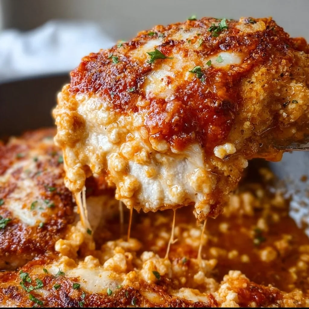 Cottage Cheese Chicken Parmesan Bowl