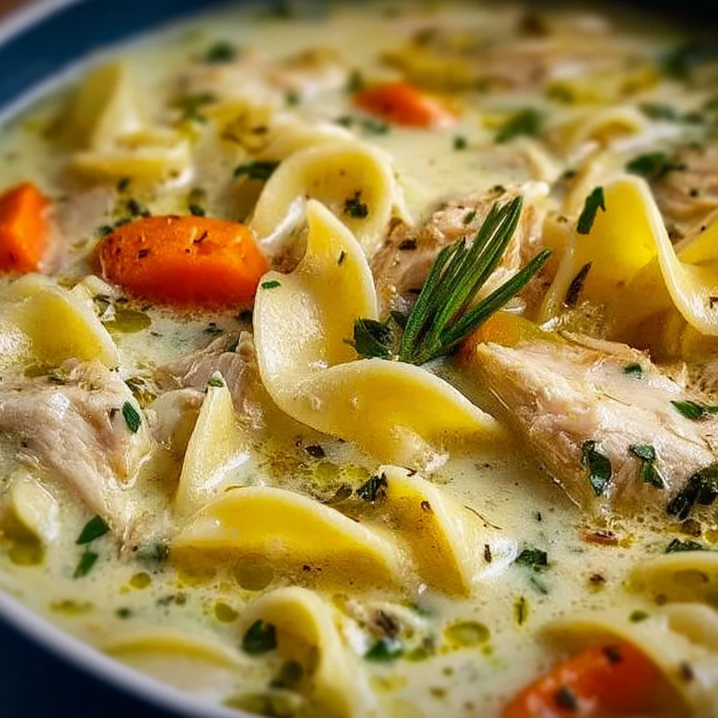 Creamy Chicken Noodle Soup