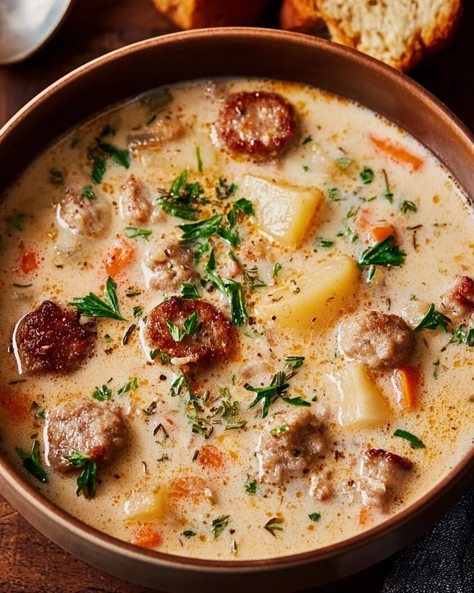 Creamy Italian Sausage Soup