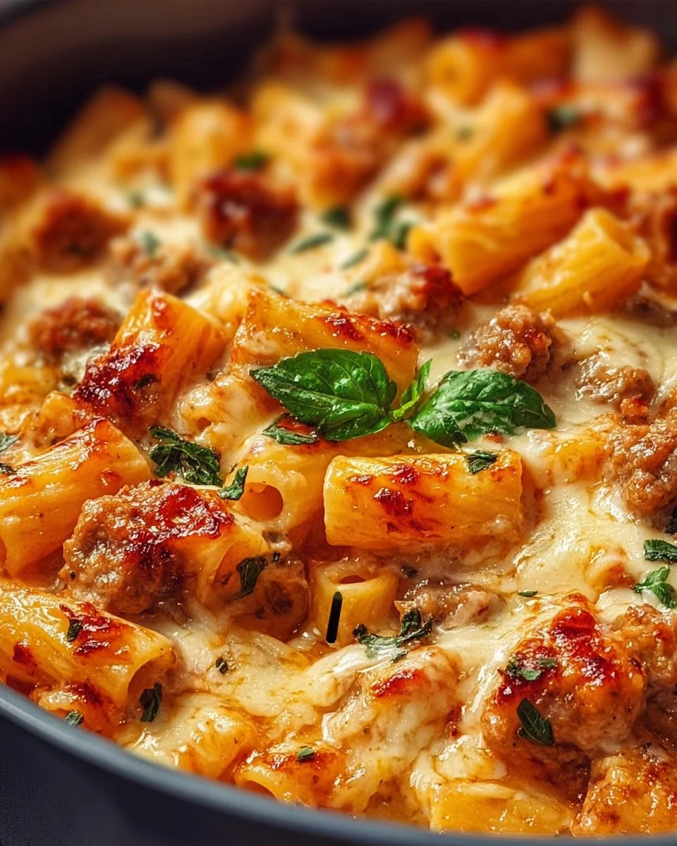 Creamy Sausage Rigatoni 2 Creamy Sausage Rigatoni