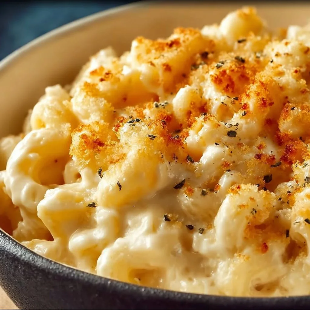 Creamy White Cheddar Mac and Cheese