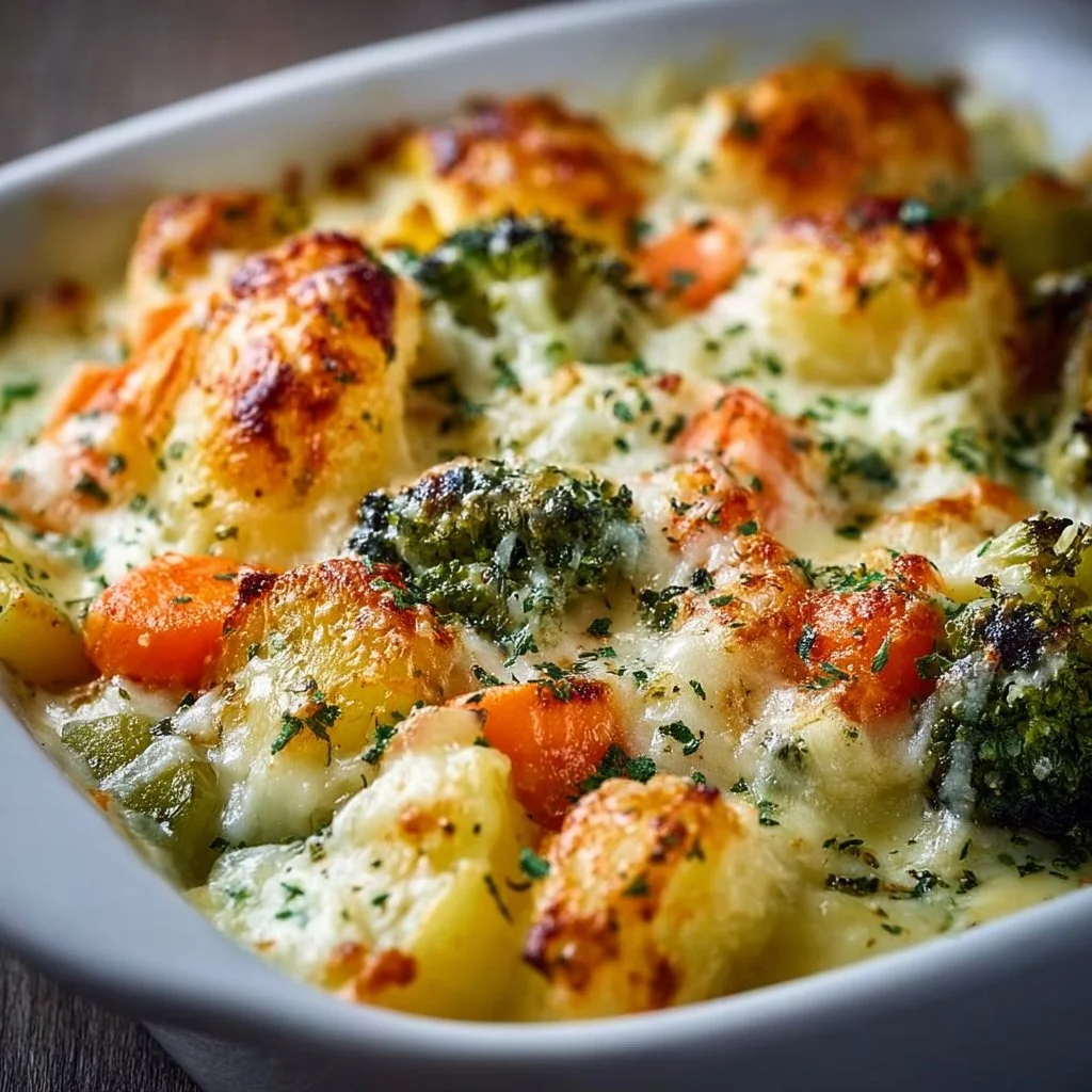 Creamy Winter Vegetable Casserole