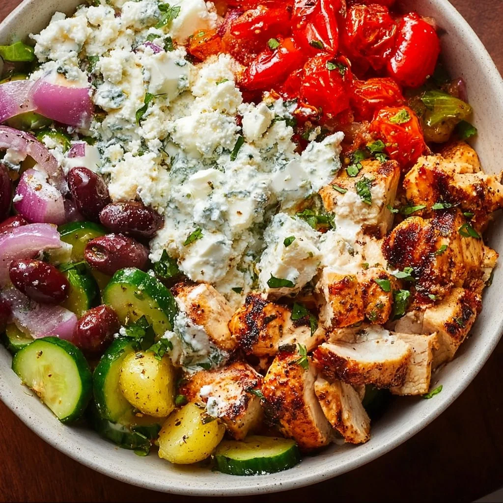 Greek Chicken Bowls