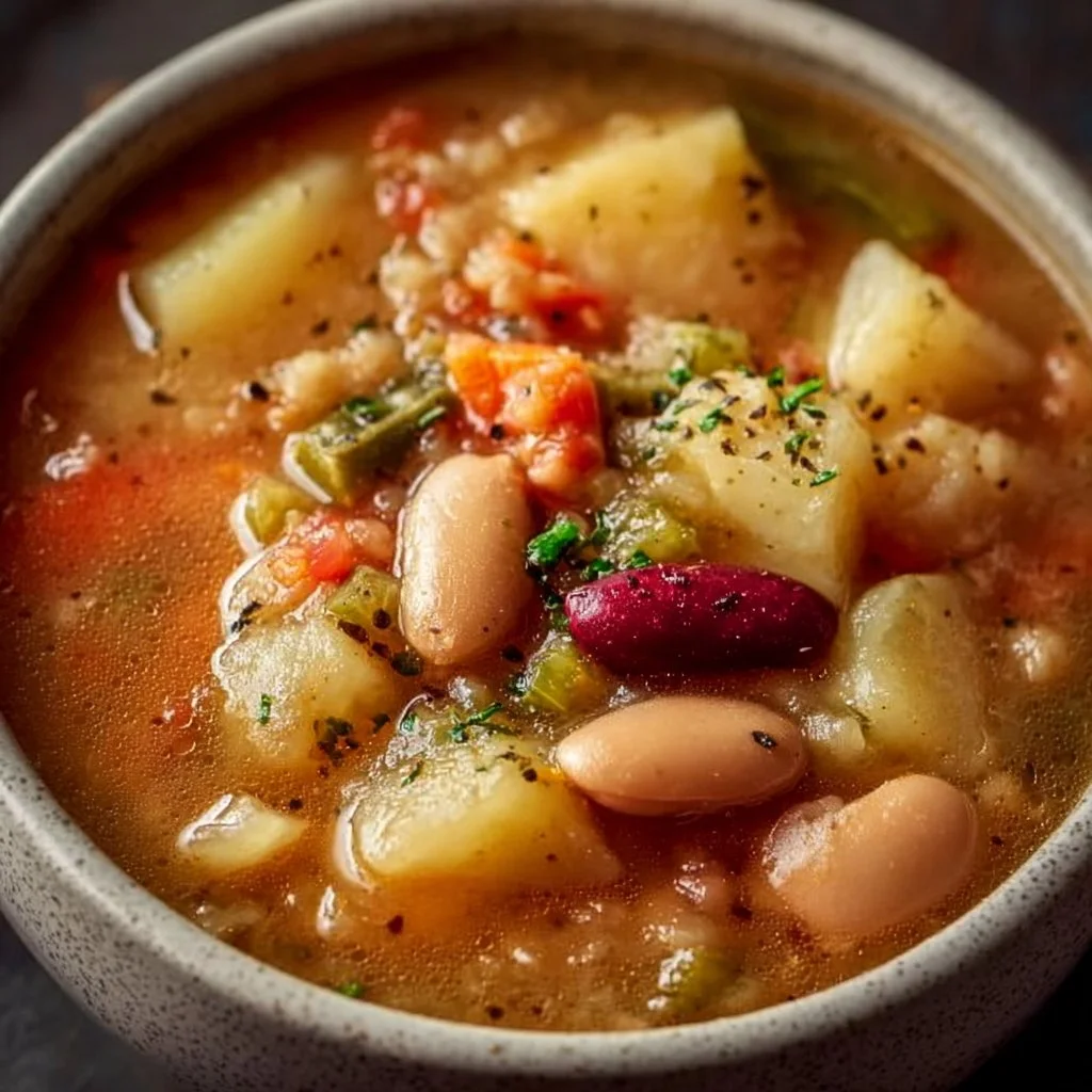 Hearty Potato Bean Soup