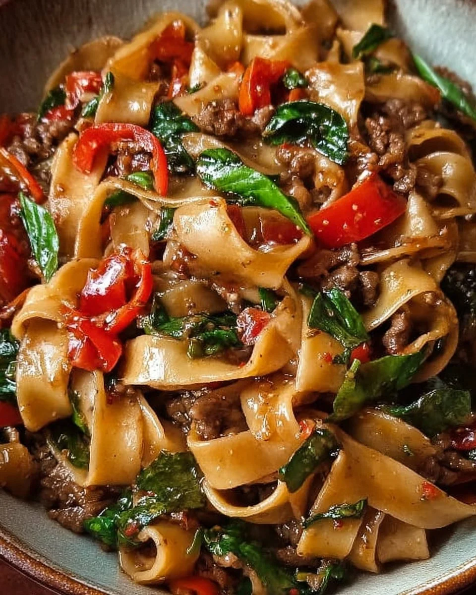 Italian Drunken Noodles 2 Italian Drunken Noodles