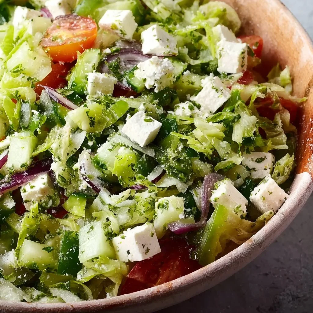 Lettuce Salad (Greek Salad)