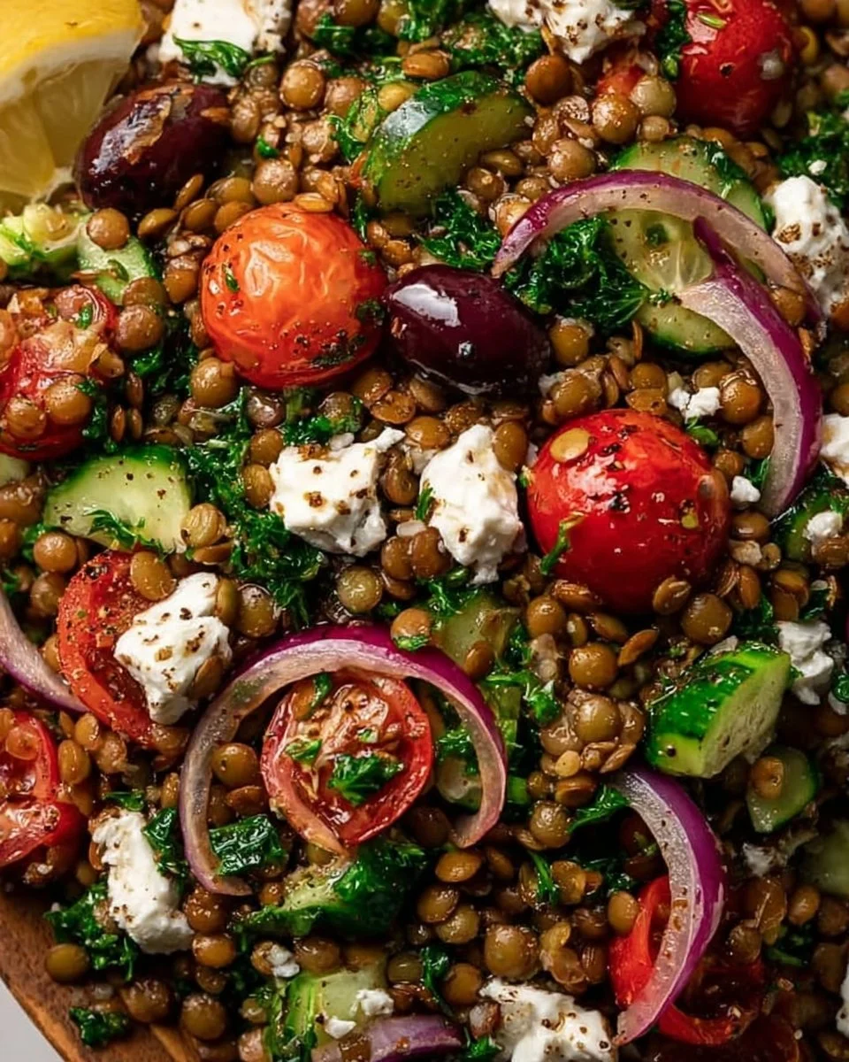 Mediterranean Lentil Salad