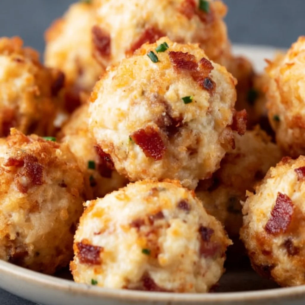 Mini Bacon Ranch Cheeseballs