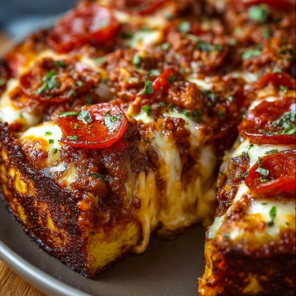 53g Protein Crustless Pizza Pie 2 53g Protein Crustless Pizza Pie