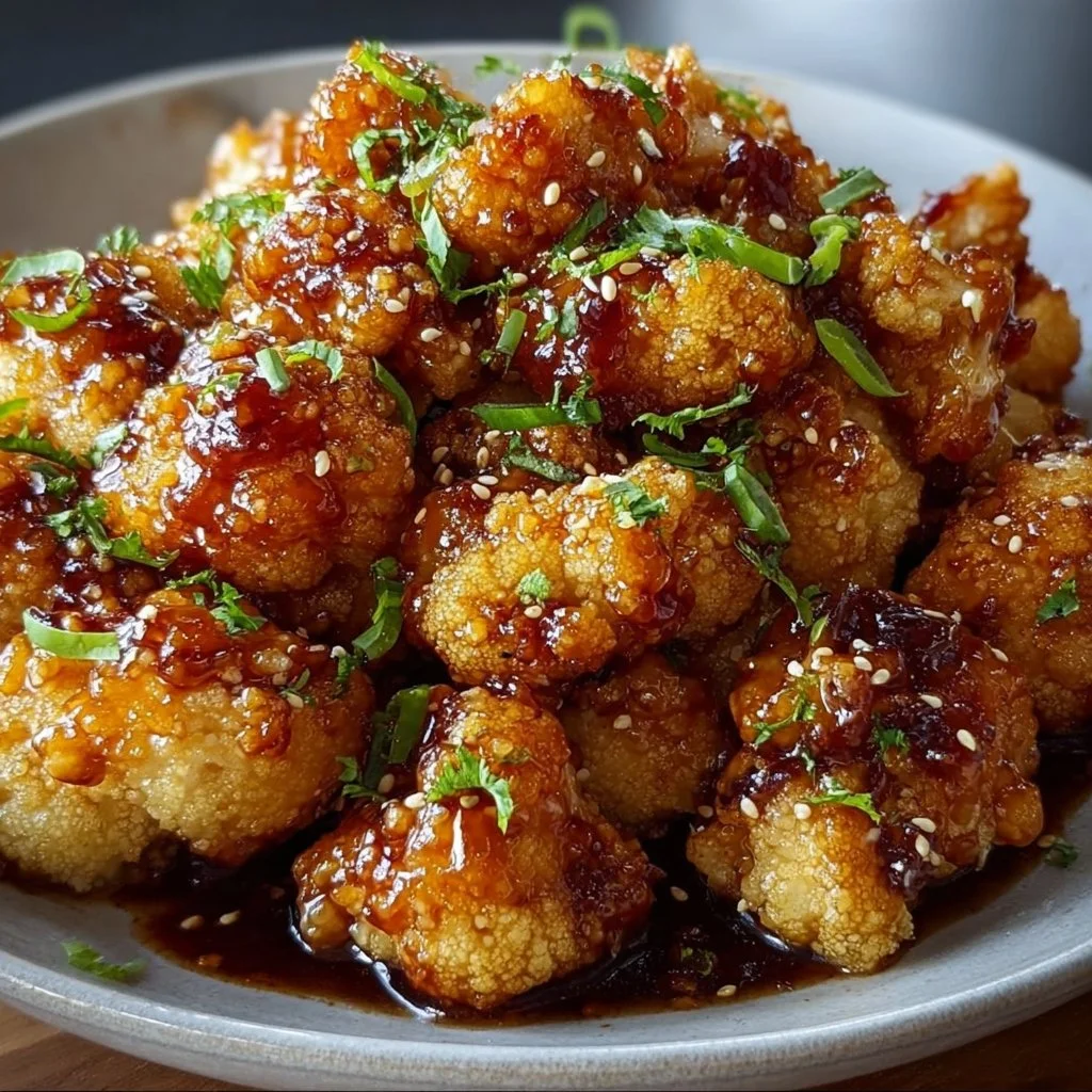 Amazing Sticky Honey Garlic Cauliflower in 5 Steps 2 Amazing Sticky Honey Garlic Cauliflower in 5 Steps