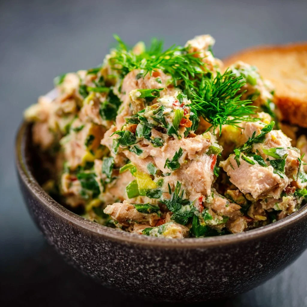 Canned Salmon Salad (Classic Recipe)