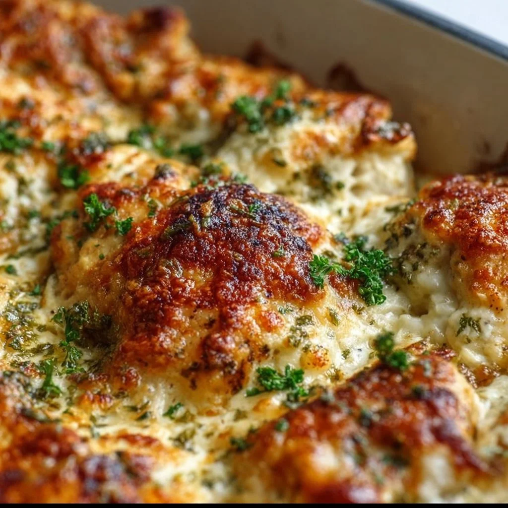 Cottage Cheese Chicken Bake