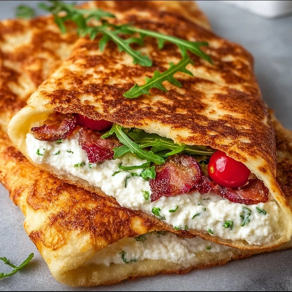 Cottage Cheese Wraps 2 Cottage Cheese Wraps