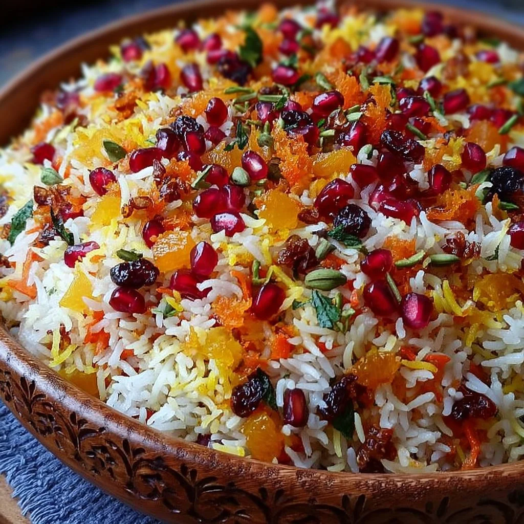 Delicious Persian Jeweled Rice: A Colorful Feast for All