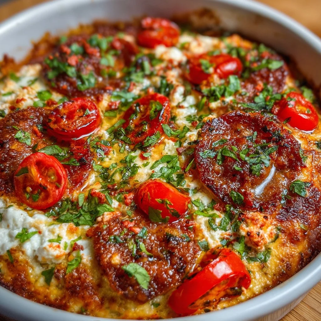 Easy High Protein Cottage Cheese Pizza Bowl