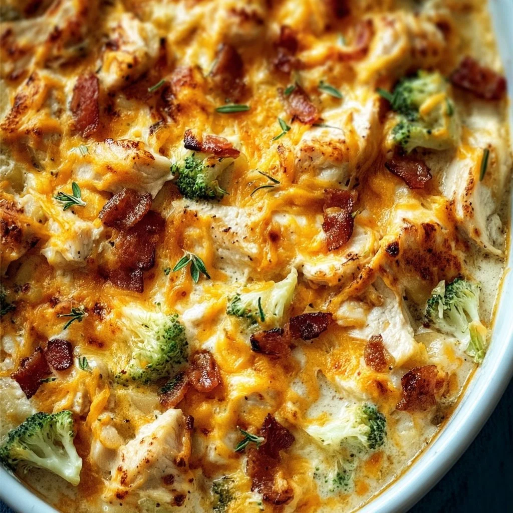 Easy Low Carb Chicken Casserole