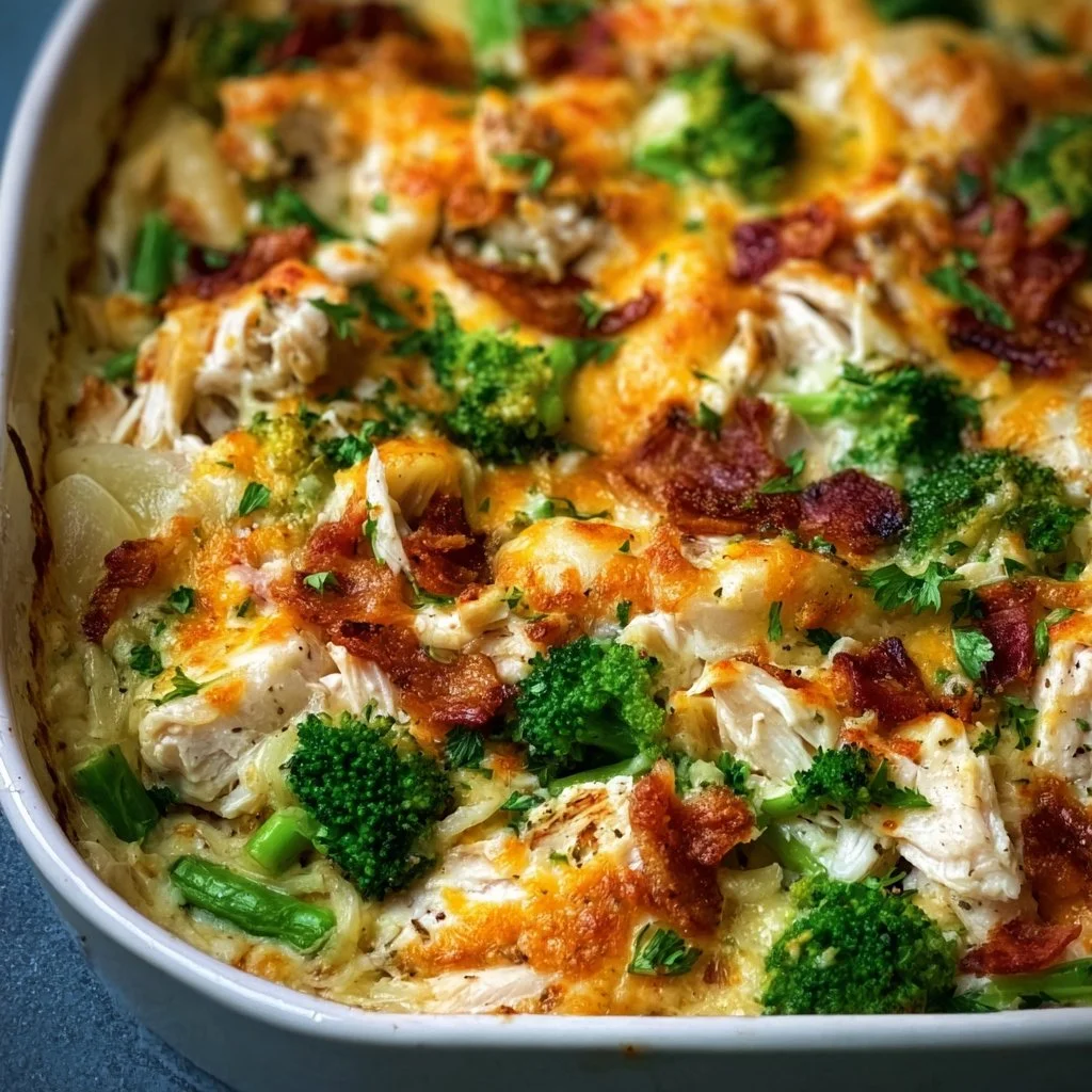 Easy Low Carb Chicken Casserole