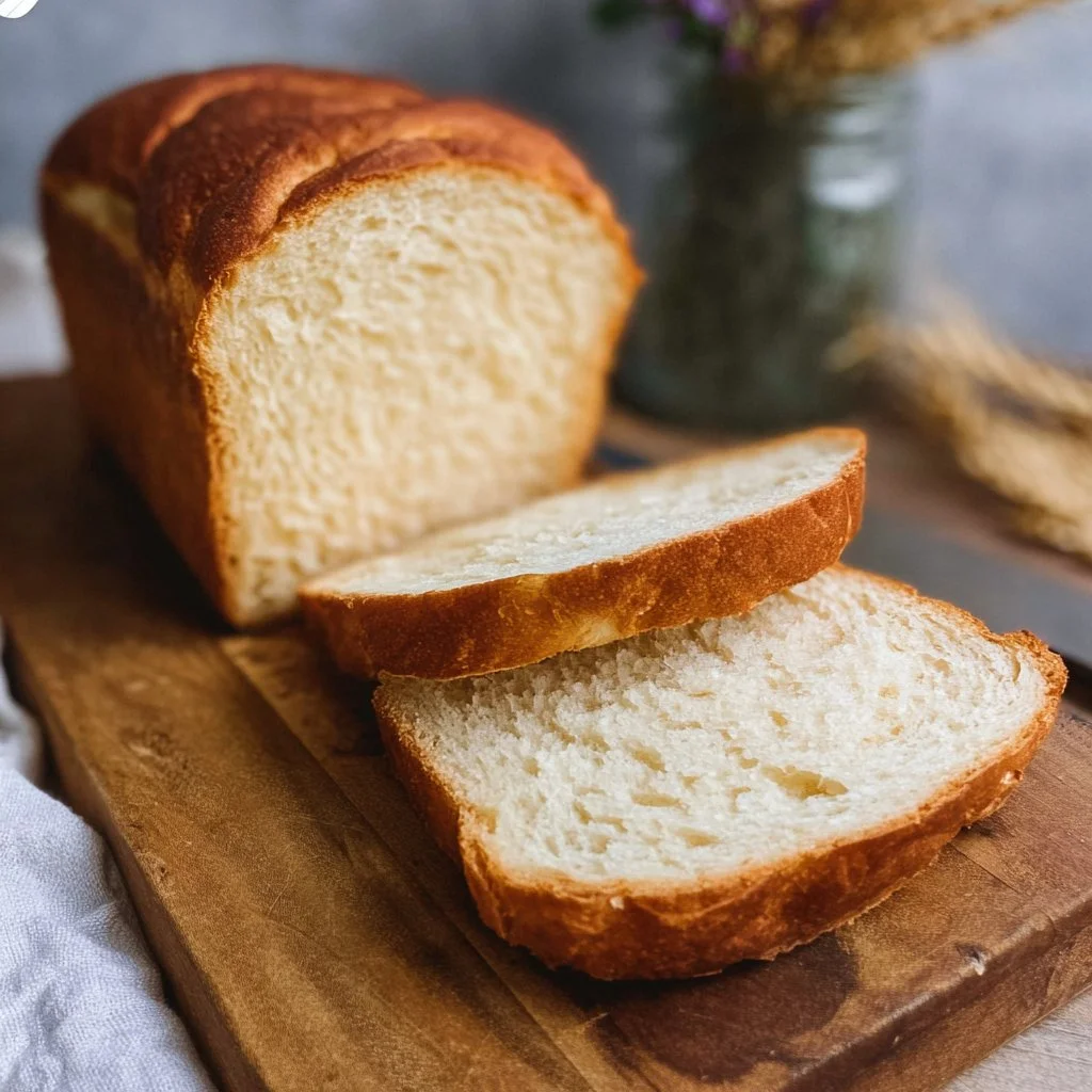 Easy ultra soft gluten-free sandwich bread loaf with a perfect texture
