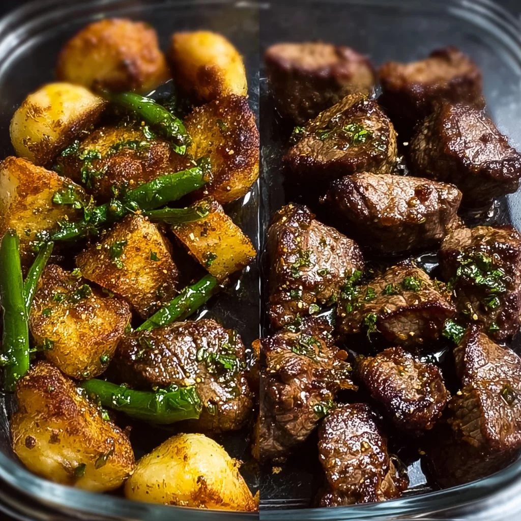 Garlic Balsamic Steak Bites 2 Garlic Balsamic Steak Bites