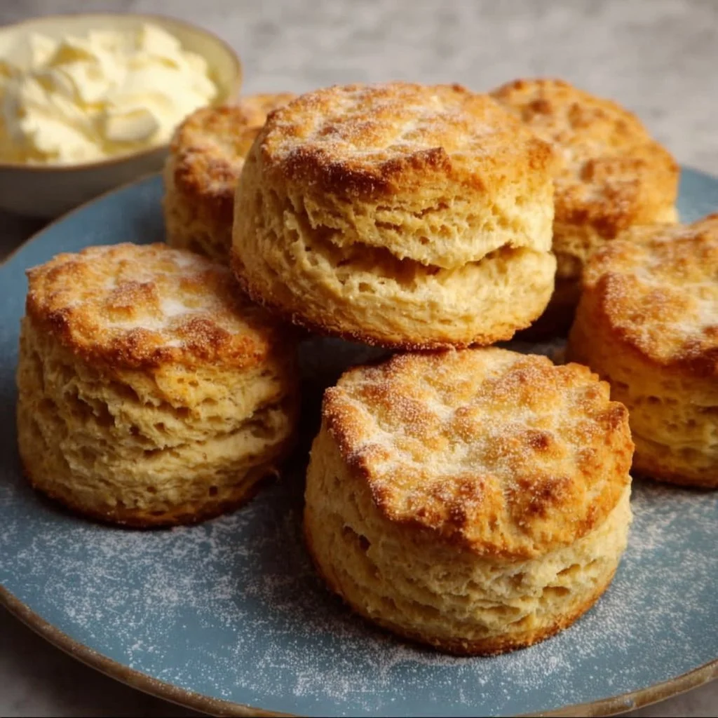 Homemade gluten free biscuits on a baking tray