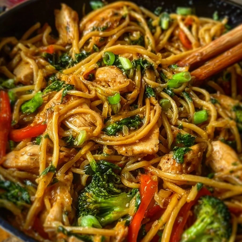 Gluten-Free Chicken Lo Mein 2 Gluten-Free Chicken Lo Mein