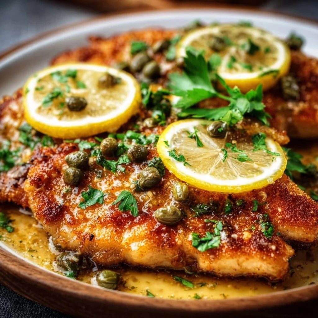 Gluten-Free Chicken Piccata with Almond Flour 2 Gluten-Free Chicken Piccata with Almond Flour