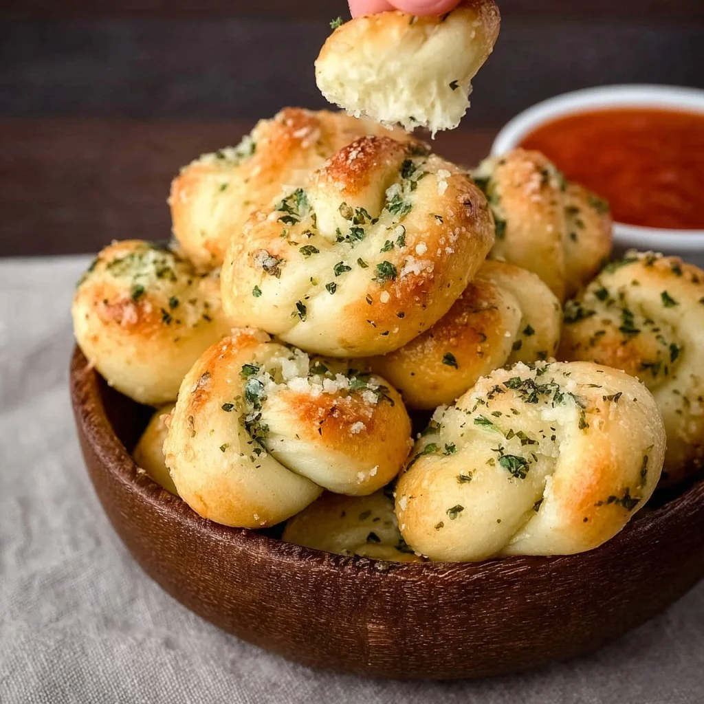 Gluten Free Garlic Knots