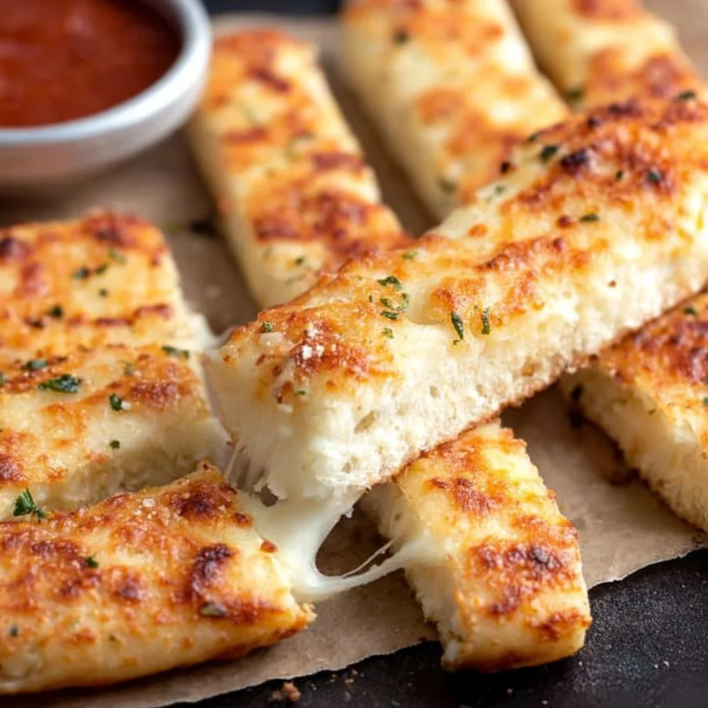 Gluten Free Garlic Pizza Breadsticks