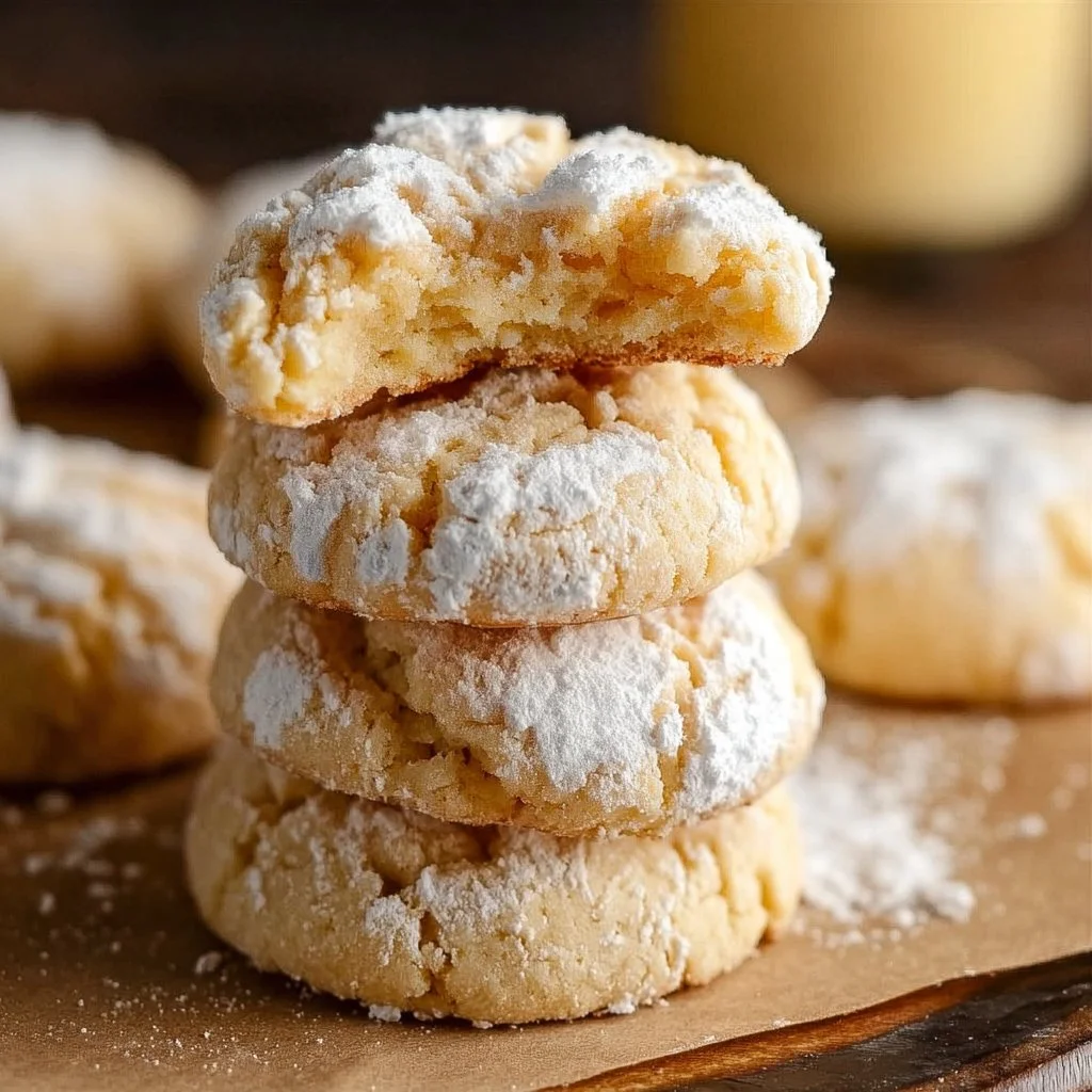 Gluten Free Gooey Butter Cookies