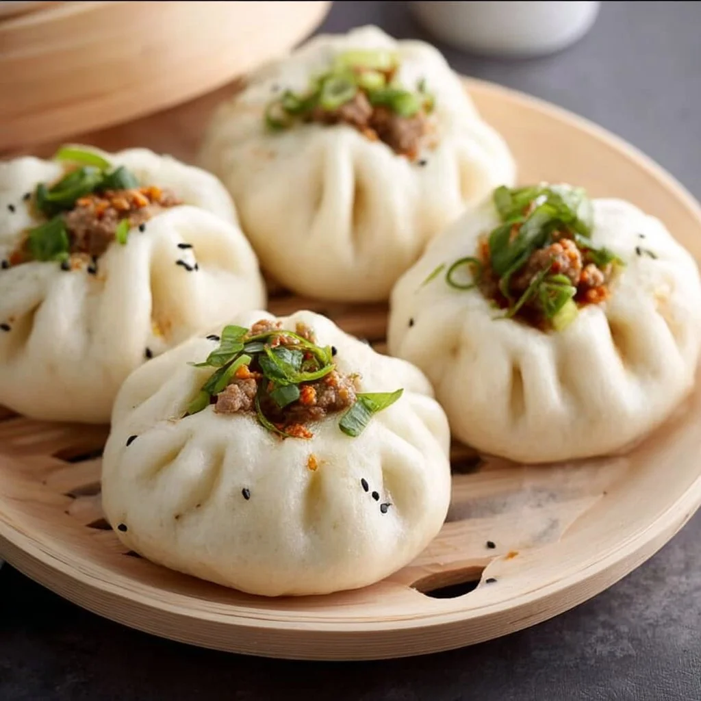 Gluten Free Steamed Chinese Meat Buns