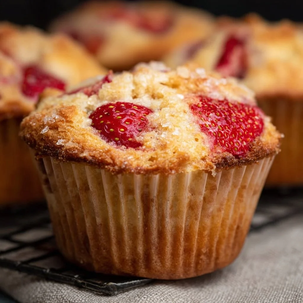 Gluten Free Strawberry Muffins