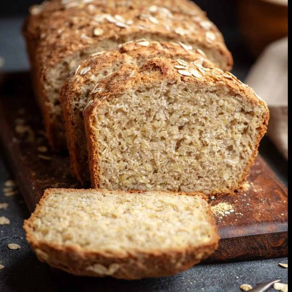 Hearty, Fluffy Gluten Free Oat Bread