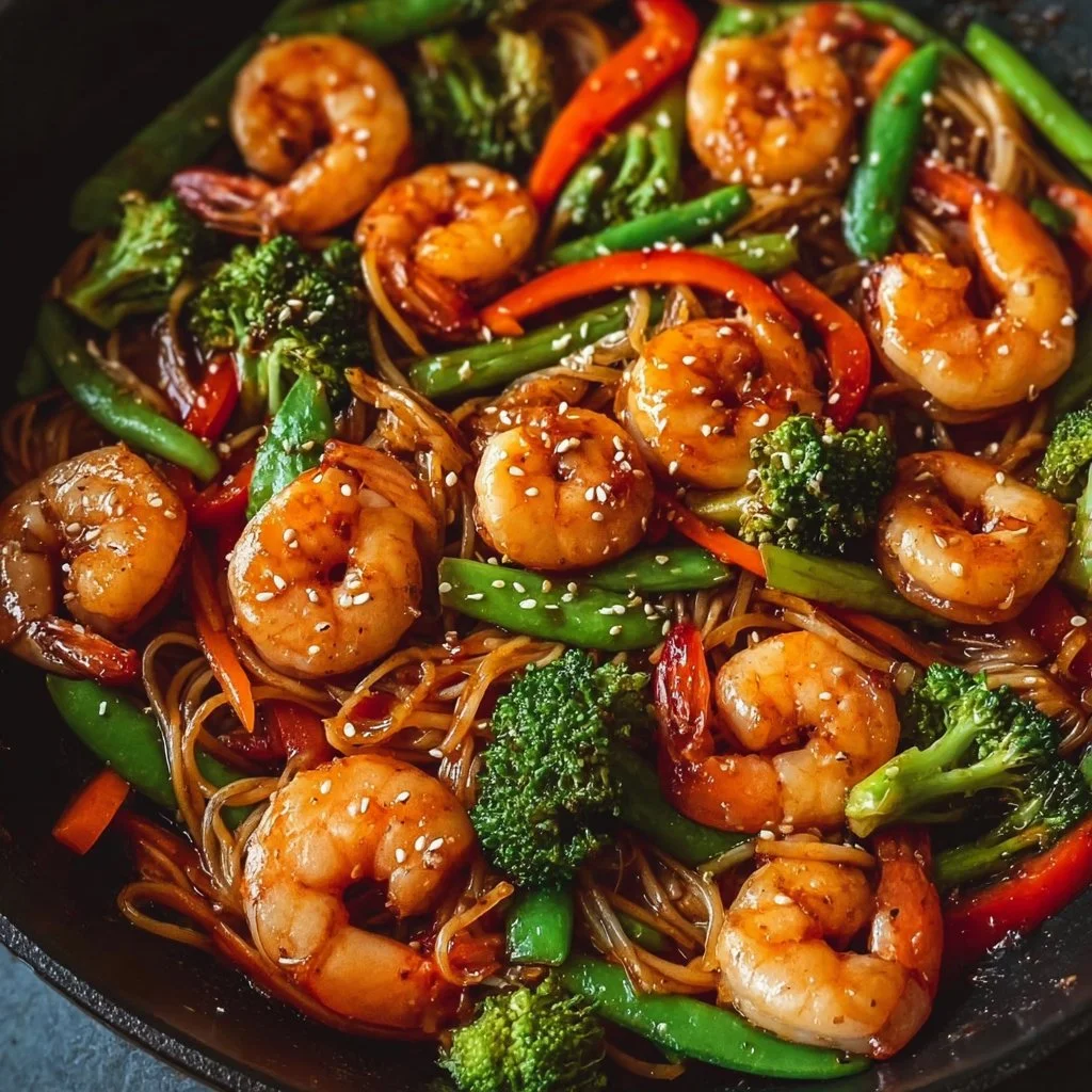 High-Protein One-Pan Shrimp Stir Fry