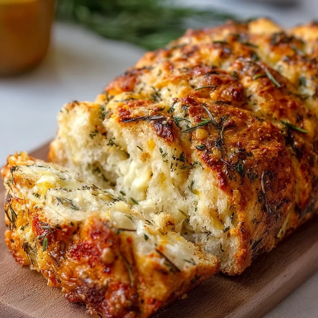 Italian Herbs And Cheese Bread Recipe