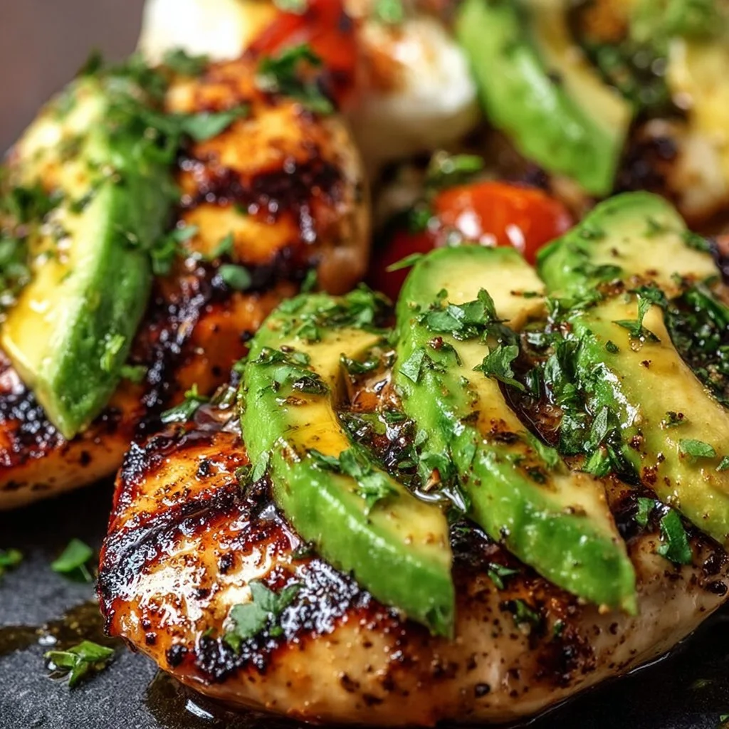 Juicy Grilled California Avocado Chicken 2 Juicy Grilled California Avocado Chicken