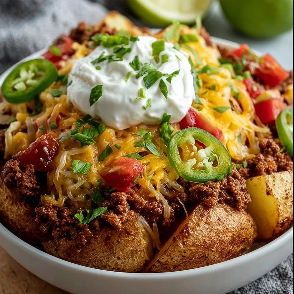Loaded Potato Taco Bowl 2 Loaded Potato Taco Bowl