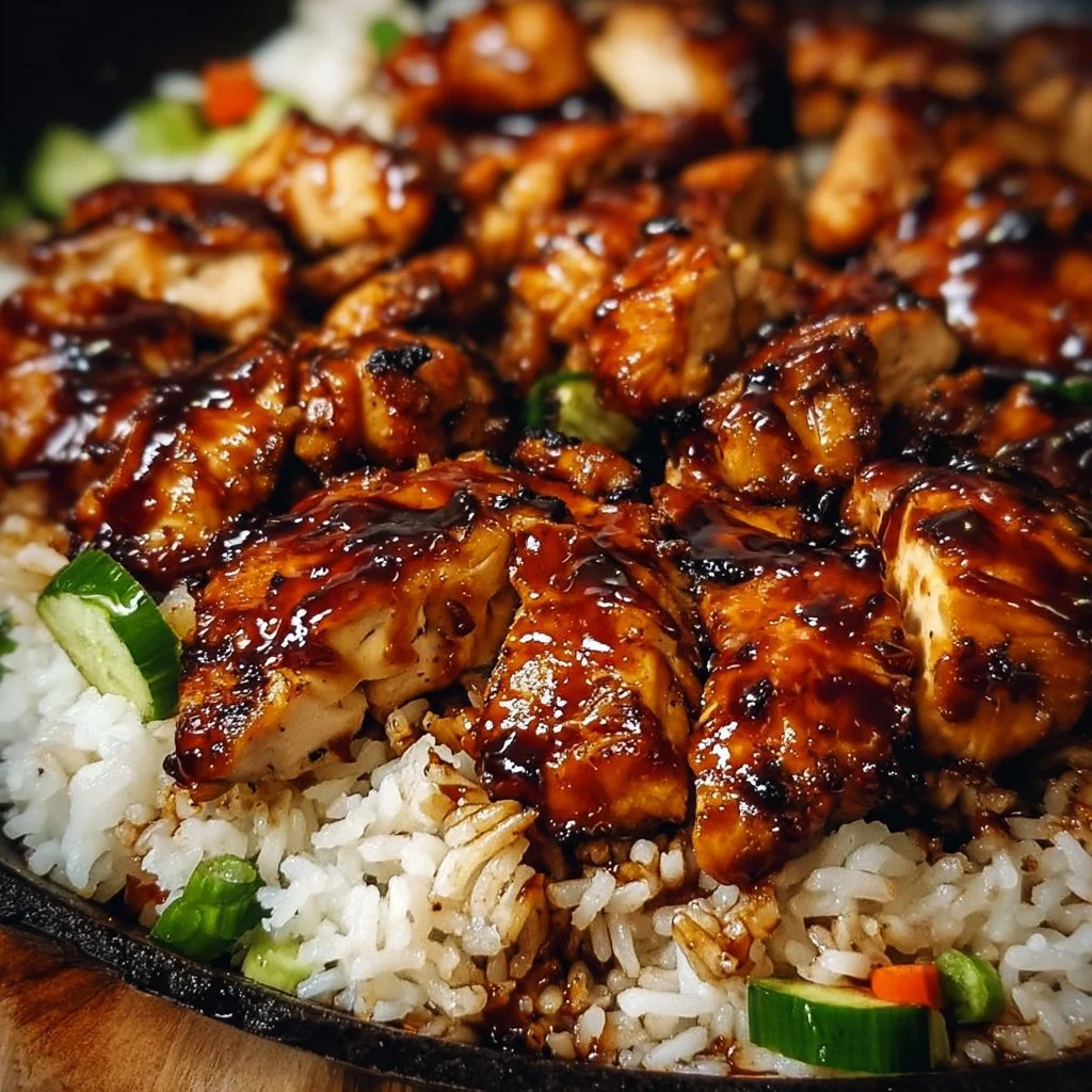 One-Pan Bold Honey BBQ Chicken Rice 2 One-Pan Bold Honey BBQ Chicken Rice