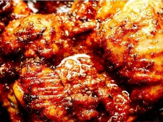 Oven Baked Boneless Skinless Chicken Thighs