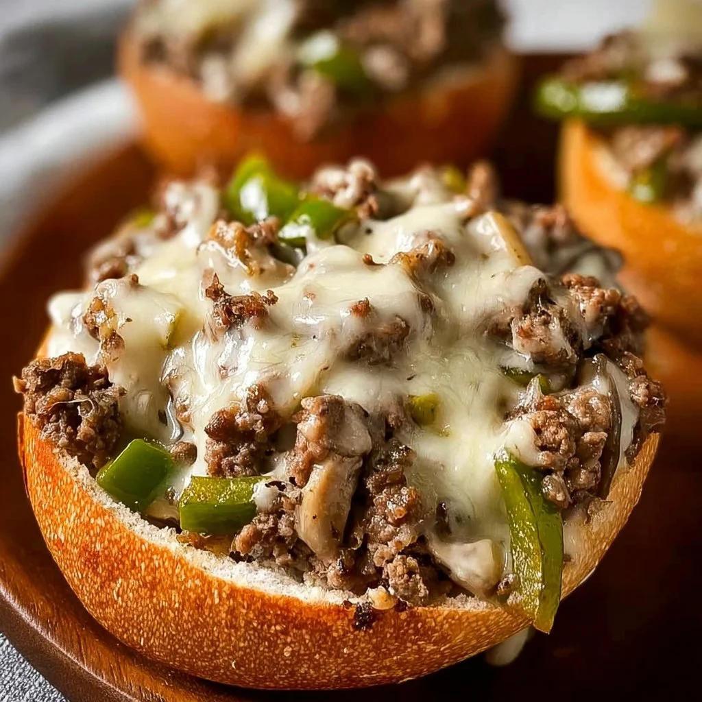 Philly Cheesesteak Bowls 2 Philly Cheesesteak Bowls
