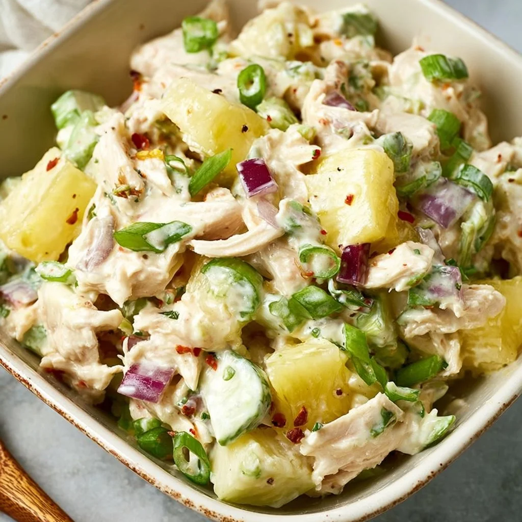 Pineapple Chicken Salad