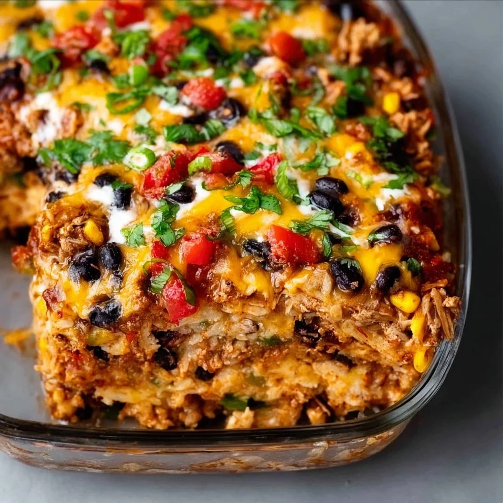 Protein Burrito Casserole